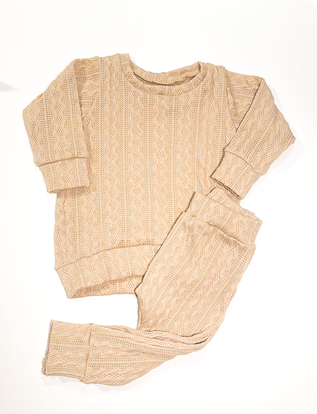 Tan Sweater Knit