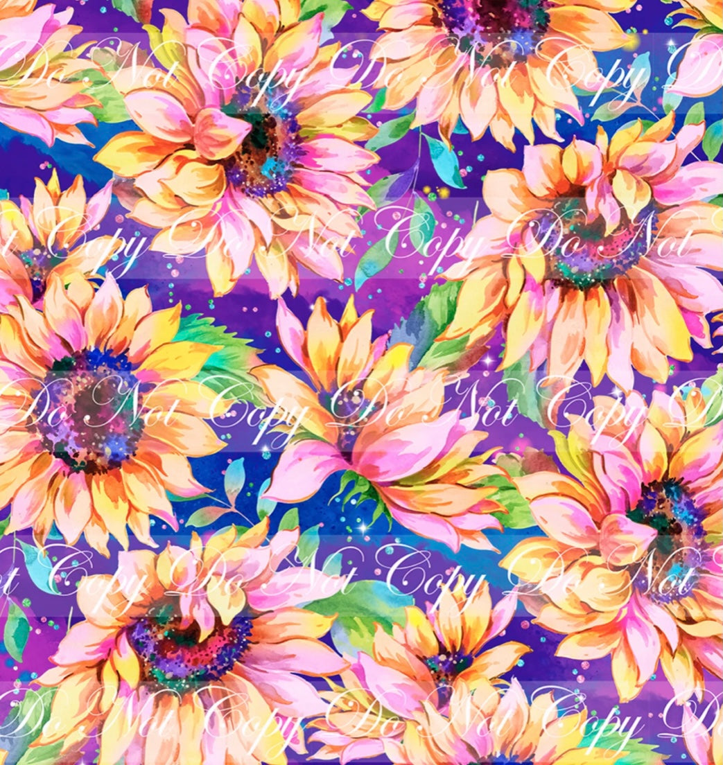 Purple Sunflowers- Bottoms