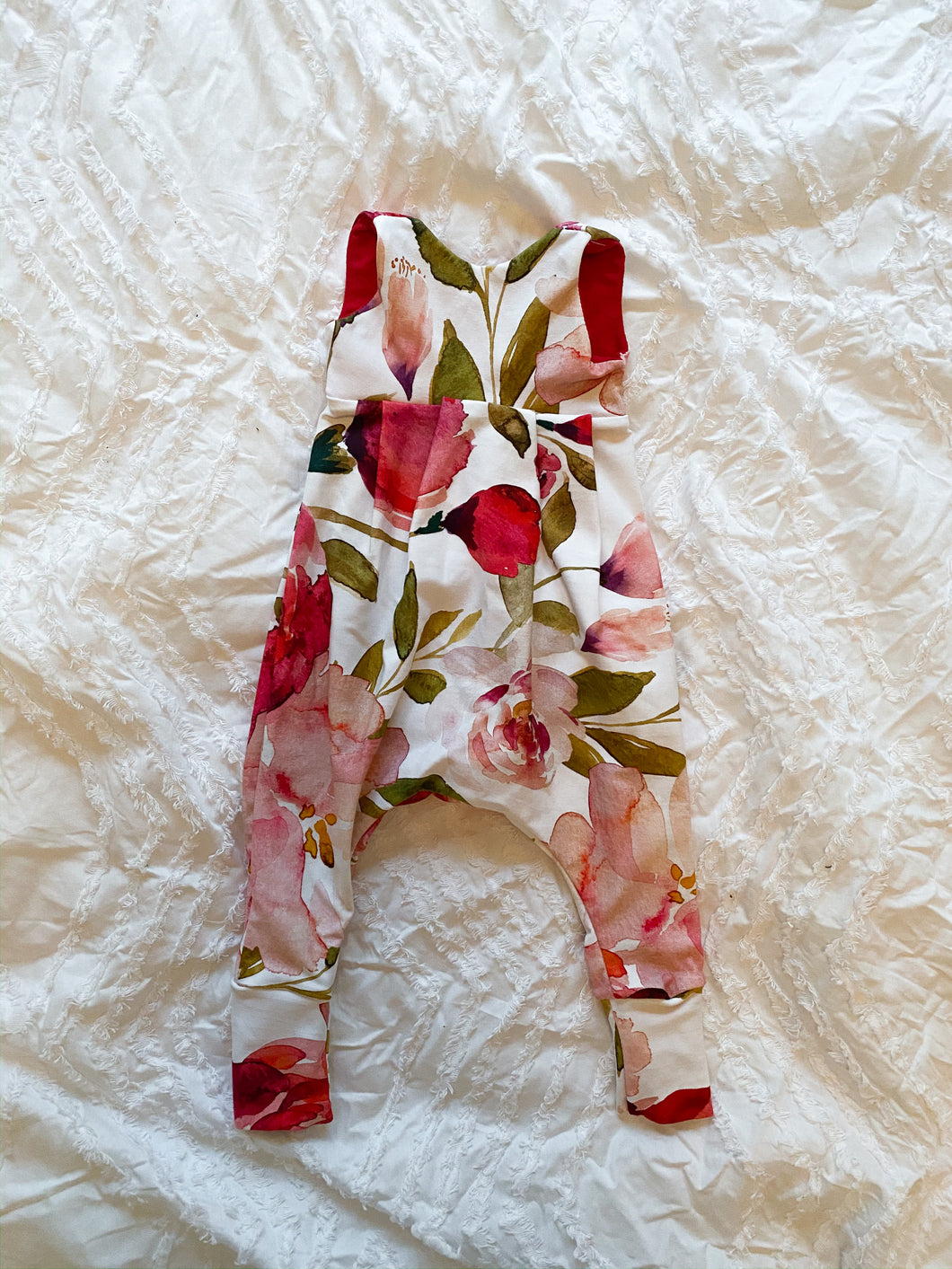 Tanktop Red Floral Monroe Romper