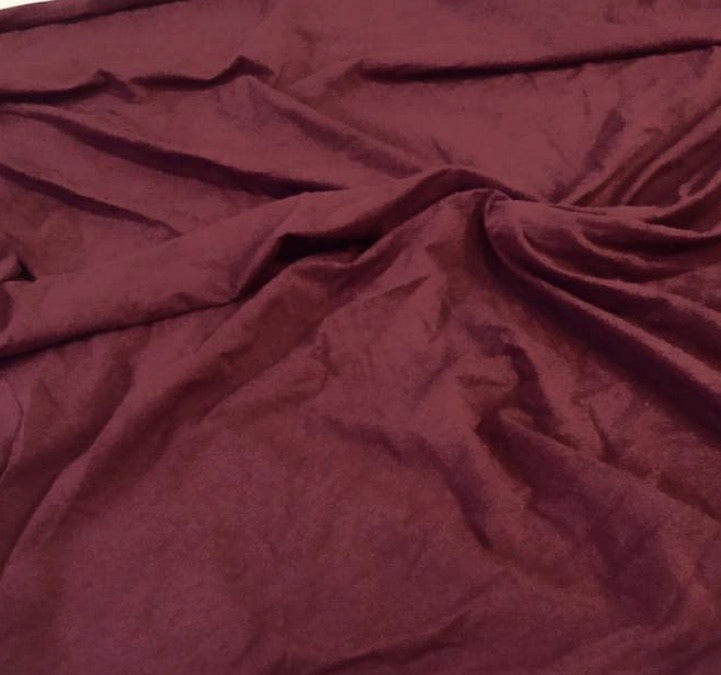 Solid Burgundy Piper Peplum